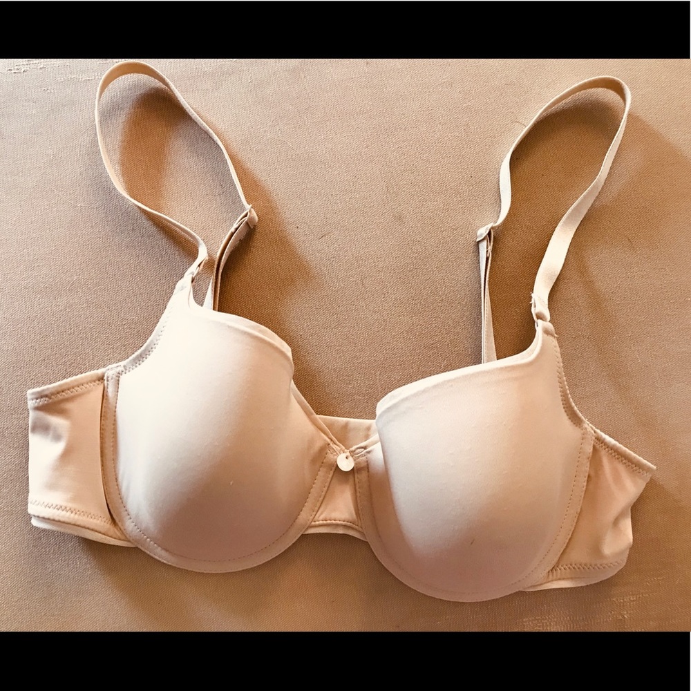 Chantelle Sensau Underwire T-Shirt Bra, 36C, Nude